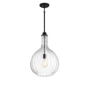 Savoy House 7-2255-1-89 One Light Pendant, Matte Black (3)