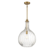 Savoy House 7-2255-1-322 One Light Pendant, Warm Brass (3)
