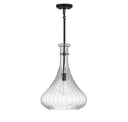 Savoy House 7-2265-1-89 One Light Pendant, Matte Black (2)