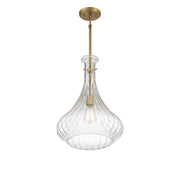Savoy House 7-2265-1-322 One Light Pendant, Warm Brass (4)