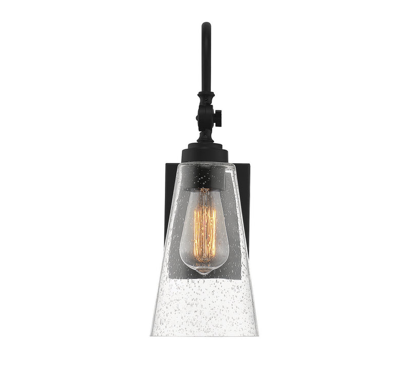 Savoy House 9-108-1-89 One Light Wall Sconce, Matte Black (3)