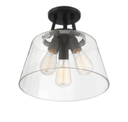 Savoy House 6-1024-3-89 Three Light Semi-Flush Mount, Matte Black (4)