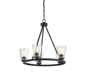 Savoy House 1-1021-5-89 Five Light Chandelier, Matte Black (5)
