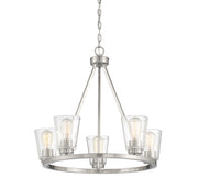Savoy House 1-1021-5-SN Five Light Chandelier, Satin Nickel (3)