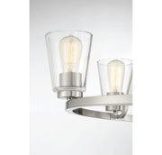 Savoy House 1-1021-5-SN Five Light Chandelier, Satin Nickel (6)