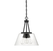 Savoy House 7-1025-3-89 Three Light Pendant, Matte Black (2)