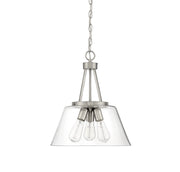 Savoy House 7-1025-3-SN Three Light Pendant, Satin Nickel (2)