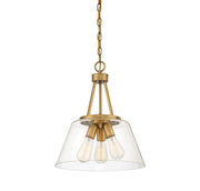 Savoy House 7-1025-3-322 Three Light Pendant, Warm Brass (3)