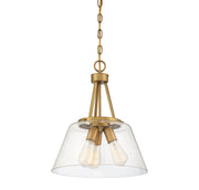 Savoy House 7-1025-3-322 Three Light Pendant, Warm Brass (5)
