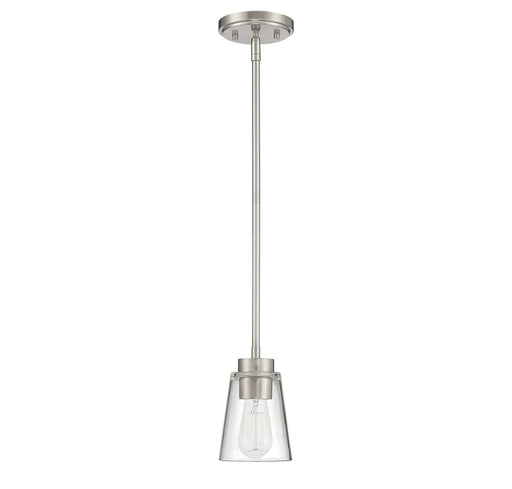 Savoy House 7-1026-1-SN One Light Mini-Pendant, Satin Nickel (2)