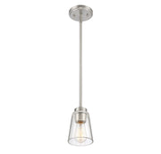 Savoy House 7-1026-1-SN One Light Mini-Pendant, Satin Nickel (4)