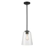 Savoy House 7-1027-1-89 One Light Mini-Pendant, Matte Black (3)