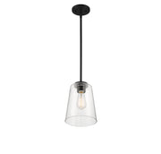 Savoy House 7-1027-1-89 One Light Mini-Pendant, Matte Black (4)