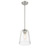 Savoy House 7-1027-1-SN One Light Mini-Pendant, Satin Nickel (4)