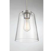 Savoy House 7-1027-1-SN One Light Mini-Pendant, Satin Nickel (5)