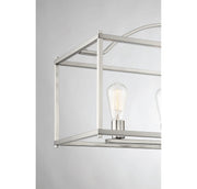 Savoy House 1-190-5-SN Five Light Linear Chandelier, Satin Nickel (6)
