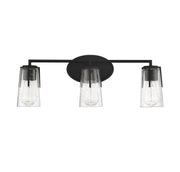 Savoy House 8-7045-3-BK Three Light Bath Bar, Black (2)