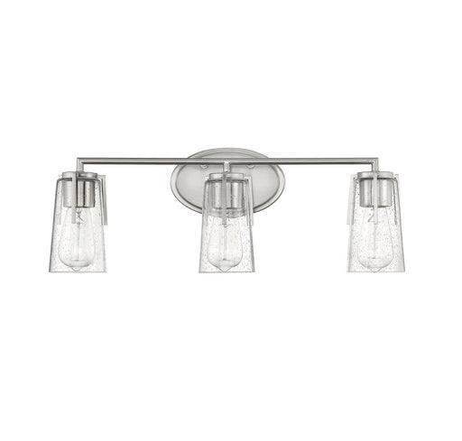 Savoy House 8-7045-3-SN Three Light Bath Bar, Satin Nickel (2)