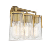 Savoy House 8-7045-3-322 Three Light Bath Bar, Warm Brass (5)