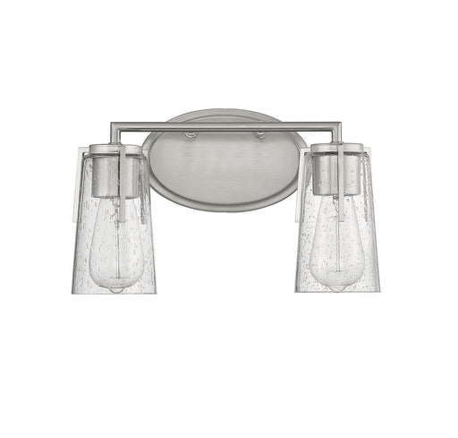 Savoy House 8-7045-2-SN Two Light Bath Bar, Satin Nickel (2)