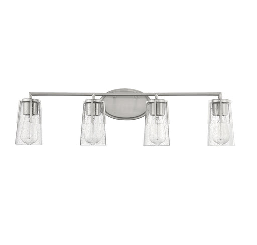 Savoy House 8-7045-4-SN Four Light Bath Bar, Satin Nickel (2)