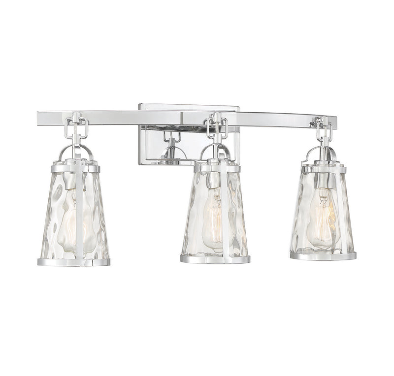 Savoy House 8-560-3-11 Three Light Bath Bar, Polished Chrome (3)