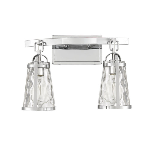 Savoy House 8-560-2-11 Two Light Bath Bar, Polished Chrome (2)