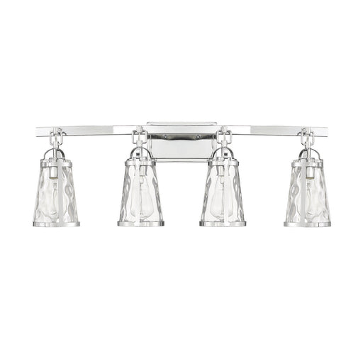 Savoy House 8-560-4-11 Four Light Bath Bar, Polished Chrome (2)