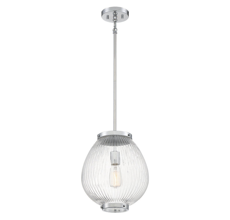 Savoy House 7-170-1-11 One Light Pendant, Polished Chrome (4)