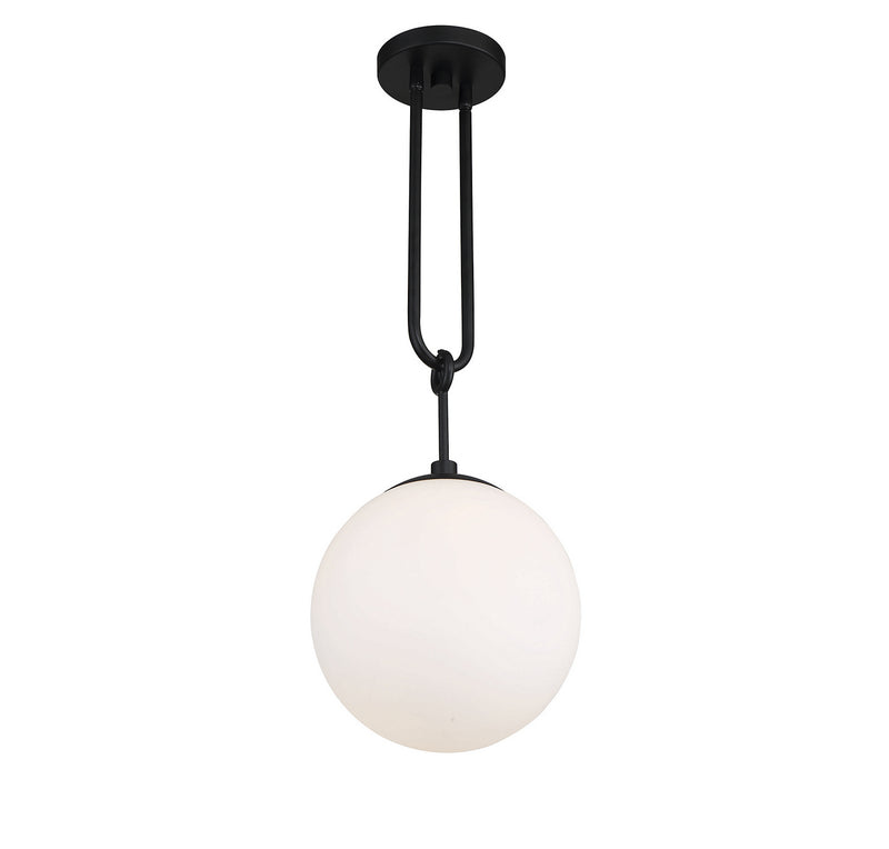 Savoy House 7-180-1-89 One Light Pendant, Matte Black (4)