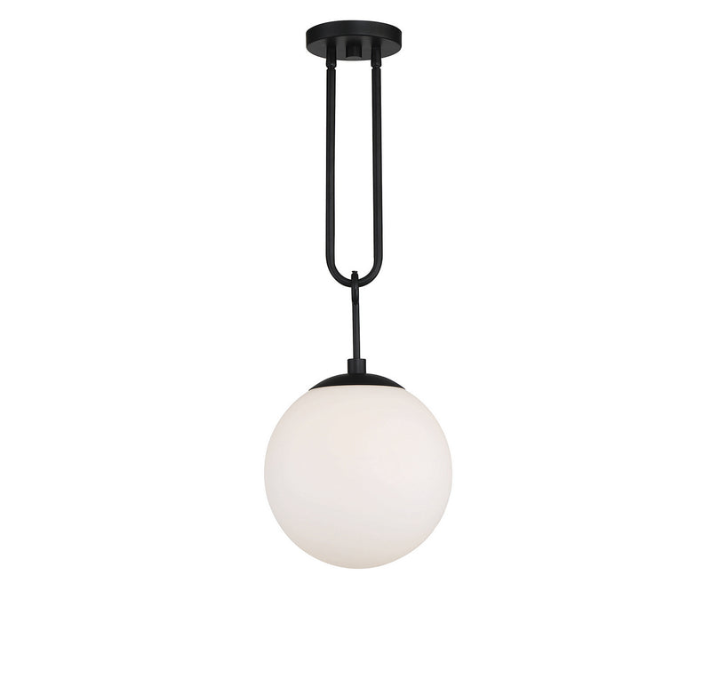 Savoy House 7-180-1-89 One Light Pendant, Matte Black (5)
