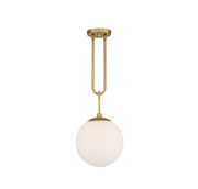 Savoy House 7-180-1-322 One Light Pendant, Warm Brass (5)
