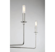 Savoy House 1-2221-6-109 Six Light Chandelier, Polished Nickel (6)