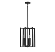 Savoy House 3-7700-3-89 Three Light Pendant, Matte Black (2)