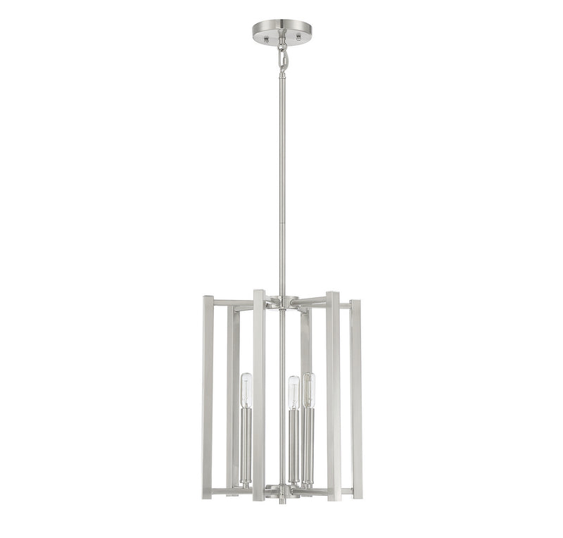 Savoy House 3-7700-3-SN Three Light Pendant, Satin Nickel (2)