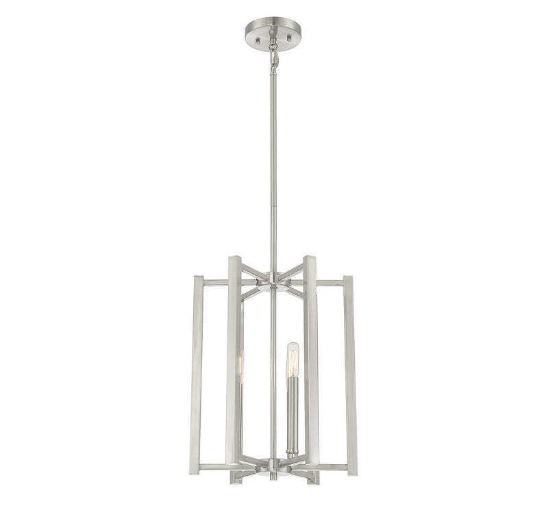 Savoy House 3-7700-3-SN Three Light Pendant, Satin Nickel (5)