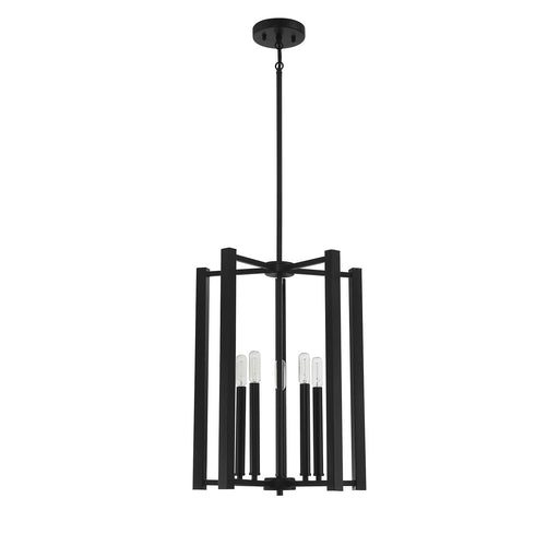 Savoy House 3-7701-5-89 Five Light Pendant, Matte Black (2)
