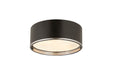 Z-Lite 2303F3-MB-CH Arlo Three Light Flush Mount, Matte Black / Chrome Alternate Image.jpg