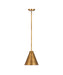 Z-Lite 6011P12-RB Eaton One Light Pendant, Rubbed Brass Alternate Image.jpg