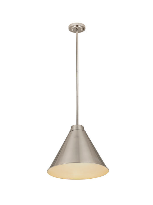 Z-Lite 6011P18-BN Eaton One Light Pendant, Brushed Nickel Alternate Image 2.jpg