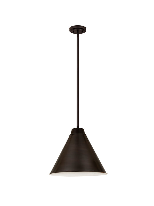 Z-Lite 6011P18-BP Eaton One Light Pendant, Bronze Plate Alternate Image 3.jpg