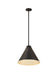 Z-Lite 6011P18-MB Eaton One Light Pendant, Matte Black Alternate Image 2.jpg