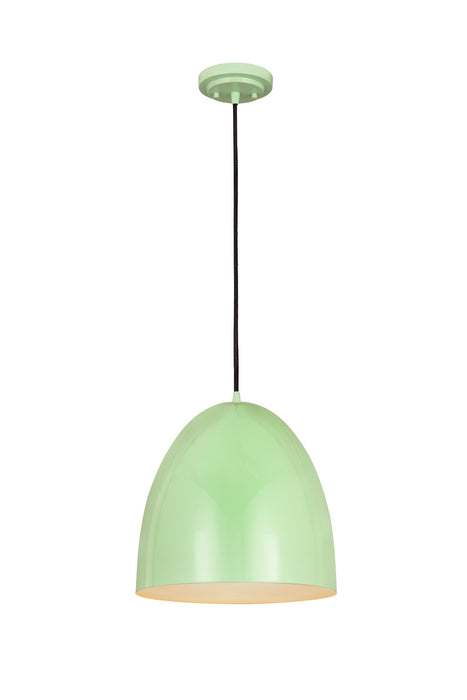 Z-Lite 6012P12-MIN Z Studio Dome Pendant One Light Pendant, Mint Alternate Image.jpg