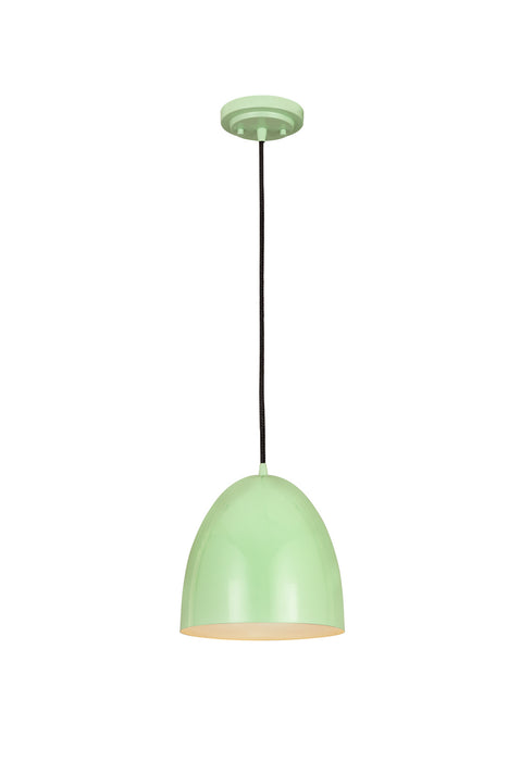 Z-Lite 6012P9-MIN Z Studio Dome Pendant One Light Pendant, Mint Alternate Image.jpg