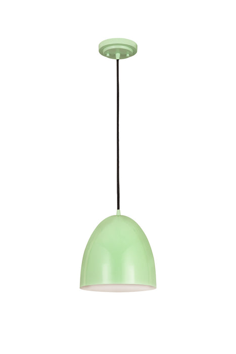 Z-Lite 6012P9-MIN Z Studio Dome Pendant One Light Pendant, Mint Alternate Image 3.jpg