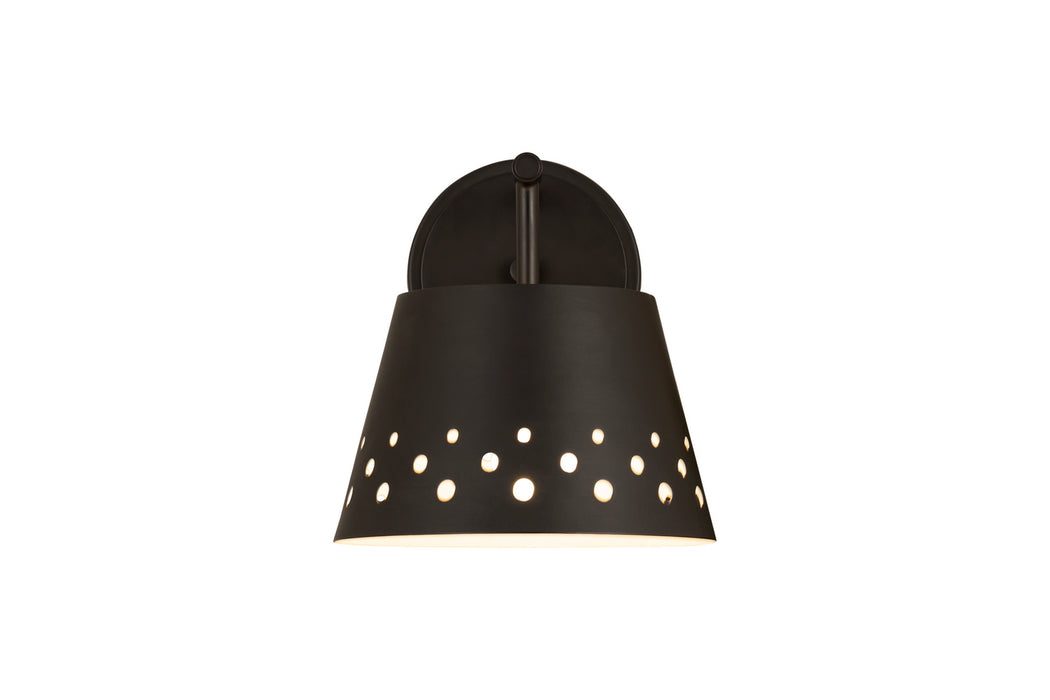 Z-Lite 6014-1S-MB Katie One Light Wall Sconce, Matte Black Alternate Image.jpg