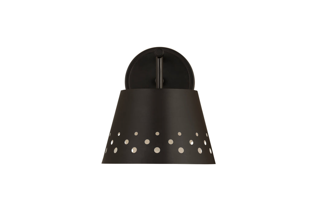 Z-Lite 6014-1S-MB Katie One Light Wall Sconce, Matte Black Alternate Image 3.jpg