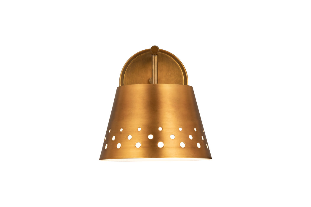 Z-Lite 6014-1S-RB Katie One Light Wall Sconce, Rubbed Brass Alternate Image.jpg