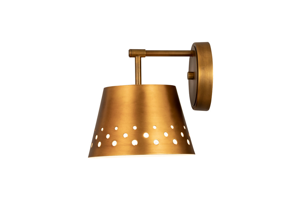 Z-Lite 6014-1S-RB Katie One Light Wall Sconce, Rubbed Brass Alternate Image 2.jpg