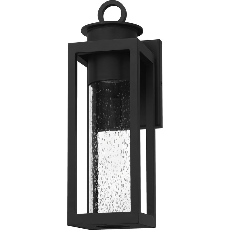 Quoizel DGL8405MBK Donegal One Light Outdoor Wall Mount, Matte Black Alternate Image.jpg
